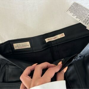 Levi’s leather pants